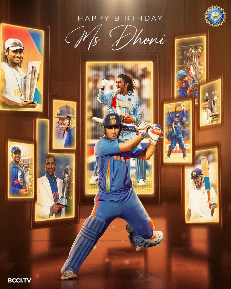 Happy birthday Thala <a href="/msdhoni/">Mahendra Singh Dhoni</a> 
<a href="/CSKFansOfficial/">WhistlePodu Army ® - CSK Fan Club</a>