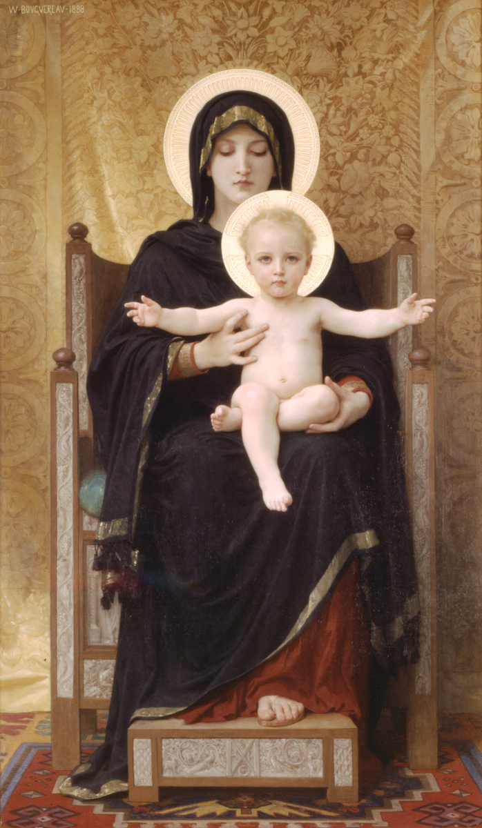Virgin and Child #artbots #bouguereau