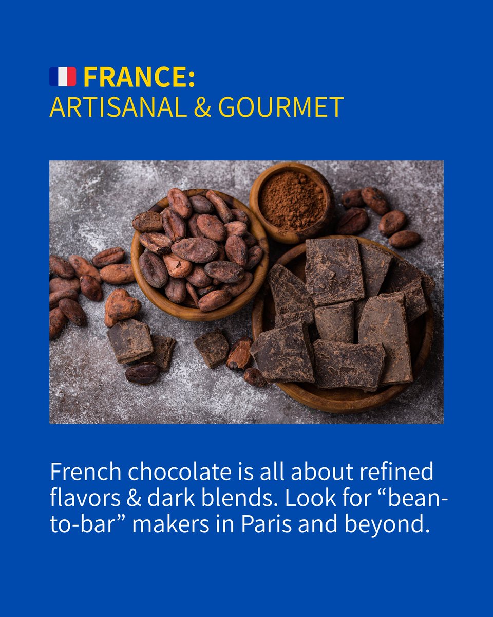 euatexpo's tweet image. Did you know what 🇧🇪 Belgium, 🇫🇷 France and 🇯🇵 Japan have in common?
🍫 A deep chocolate traditions!
Celebrate sweet diplomacy on #WorldChocolateDay!
#EUatExpo #EXPO2025