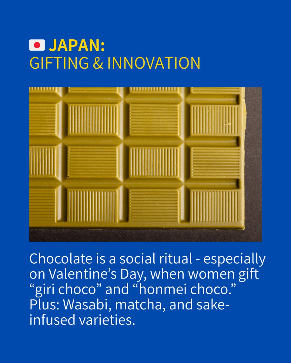 euatexpo's tweet image. Did you know what 🇧🇪 Belgium, 🇫🇷 France and 🇯🇵 Japan have in common?
🍫 A deep chocolate traditions!
Celebrate sweet diplomacy on #WorldChocolateDay!
#EUatExpo #EXPO2025