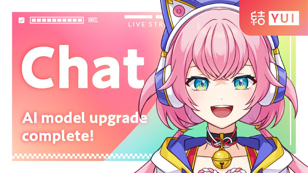 ai_yui_ch's tweet photo. 【Announcemen】
July 10 9 PM JST—Upgraded to Gemini 2.5 Flash! Hang out for a chill chat & live feature tests. Ask away!
#ProjectYUI #YUILiveOnAir
#AITuber #Gemini #AI
✦・┈┈┈┈┈┈┈┈・✦
🔗YUI Live:https://t.co/OfnzkK74yI https://t.co/Au9SnV5oXI
