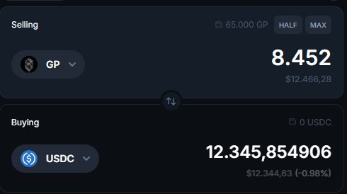 A_CutePupper's tweet image. thanks for making me rich 🫶 @SolportTom $GP