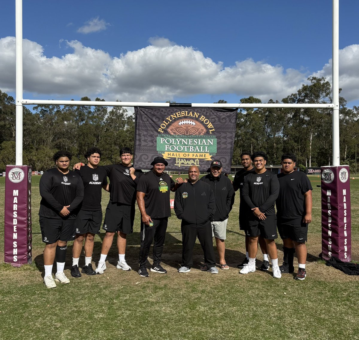 PolynesianFBHOF's tweet image. A great experience for the Polynesian Football Hall of Fame GOODWILL MISSION down under! Grateful to our friends in Brisbane, Logan and Gold Coast, Australia! Special thanks to Annette Fale, Gold Coast Mayor Tom Tate, Logan Mayor Jon Raven, NFL Academy leadership Charlotte Offord…