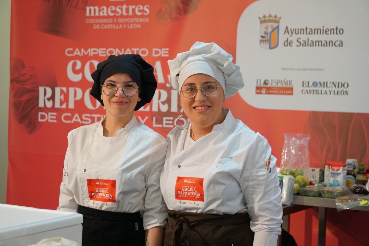 🔥 👨‍🍳👩‍🍳¡Arrancamos los fogones! Tenemos dos intensas jornadas por delante.

#CampeonatoCYR2025 #Maestres #Finalistas #TalentoGastronómico #CocinaCyL #ReposteríaCyL #CertamenGastronomico #Hostelería #Salamanca

<a href="/CyLEsVida/">Turismo Castilla y León</a> <a href="/aytoSalamanca/">Ayuntamiento Salamanca</a> <a href="/noticiascyl/">El Español- Noticias de CyL</a> <a href="/DiarioCyLMundo/">Diario de Castilla y León</a> <a href="/FACYRE/">FACYRE</a>