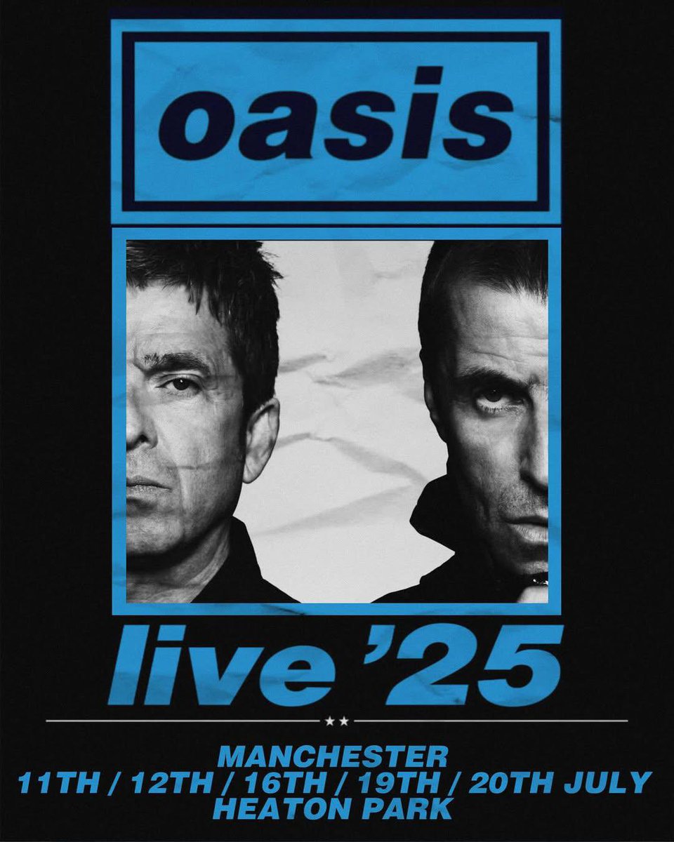 Oasis Mania (@oasismania) on Twitter photo They’re coming home.
#Oasis25 They’re coming home.
#Oasis25