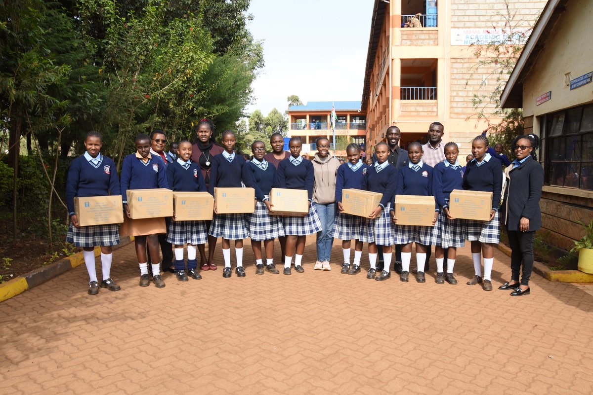 🌍 One Pad, One Dream
Last Friday, we teamed up with AWS to stock Mama Ngina Primary’s sanitary towel bank, giving 500+ girls the dignity &amp; freedom to learn. No girl should miss school because of her period.
Every pad is a promise: her dreams matter.
#EmpowerHer  #PeriodPoverty