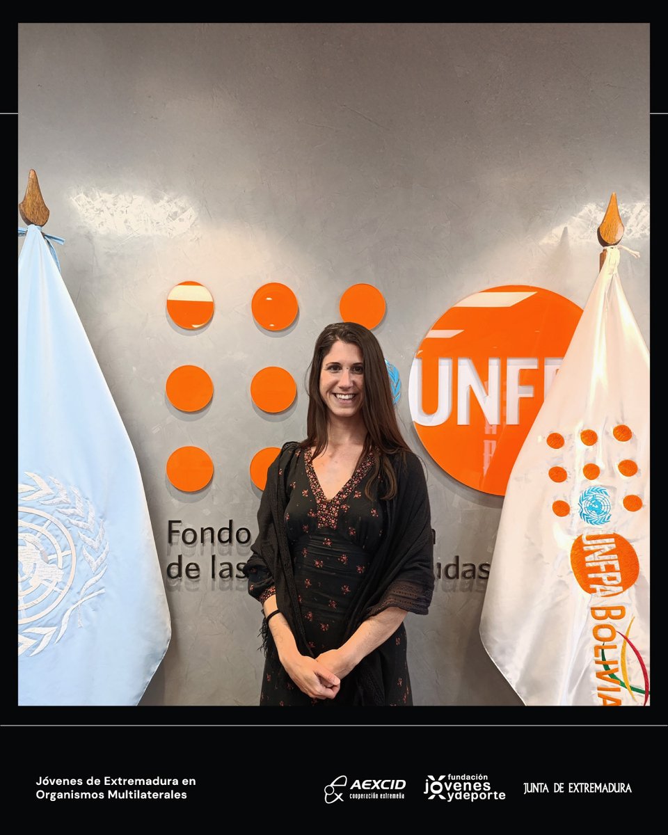 María Ortiz García, de Zafra, forma parte de la VII edición del programa Jóvenes de Extremadura en Organismos Multilaterales 🌍

Comienza su pasantía de 12 meses en La Paz 🇧🇴 con <a href="/UNFPABolivia/">UNFPA en Bolivia</a> , apoyando salud sexual y reproductiva, y fortaleciendo la cooperación internacional 🤝