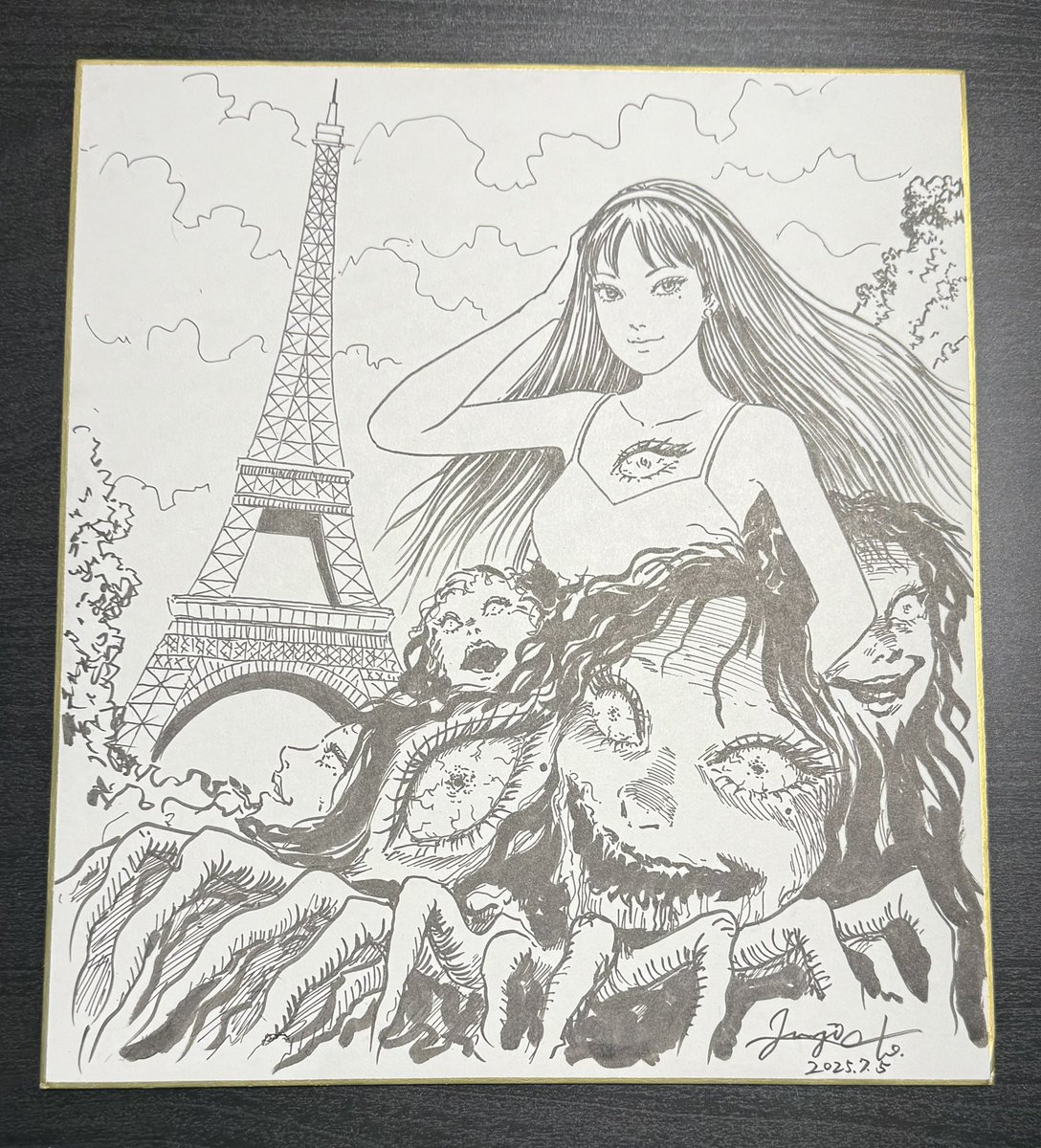 Un grand monsieur … et moi à côté…

Une <a href="/japanexpo/">Japan Expo ⛩🗼</a> forte en émotions ou j’ai eu l’honneur d’écrire et d’accompagner 2 scènes avec le légendaire <a href="/junjiitofficial/">伊藤潤二</a> 

Un public au rendez-vous et chaud comme jamais,  Ito Sensei content … 

Mission accomplie !