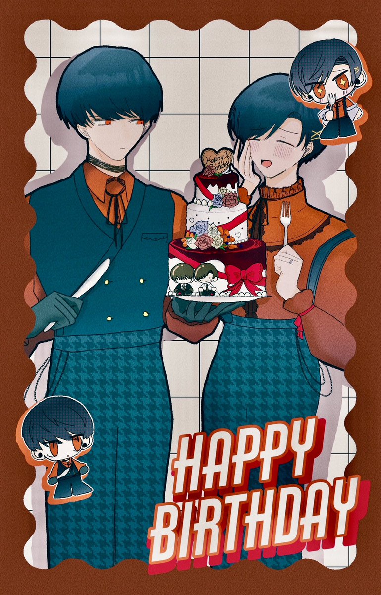 『 ♡*:.ᕼᗩᑭᑭY ᗷIᖇTᕼᗞᗩY.:*♡』
#有明2025爆誕24h
#大穢
上：@重葉さん(<a href="/24kasaba0/">重葉</a>)
下：@はりやまさん(<a href="/omotimoti_8/">はりやま🌻🐍</a>)