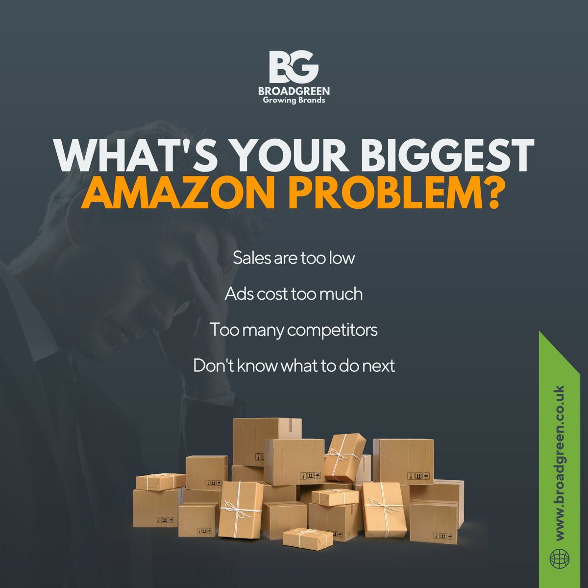 BroadgreenUK's tweet image. Quick question for Amazon sellers:
What&apos;s keeping you up at night?

Vote below and I&apos;ll share the best solution tomorrow.

hello@broadgreen.co.uk 
01524 805350
 
#AmazonSellerProblems #FBAHelp #EcommerceStruggles #PPCWoes  #SellerSupport #FBAPoll #WhatSellersFace