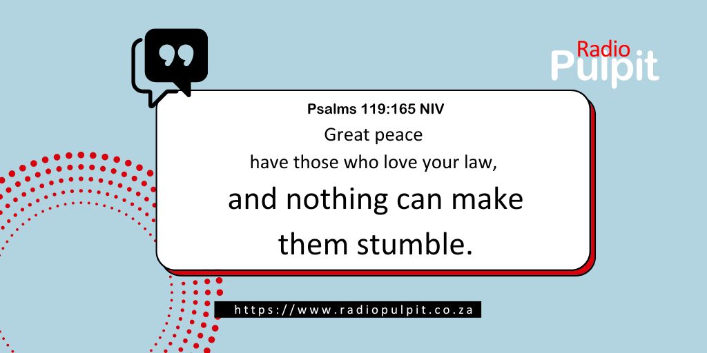 In order to find real peace, you must do 2️⃣things. Read more in The Word for Today here bit.ly/3b4aI4L  ◀️

#RadioPulpit #gospel #thewordfortheday
