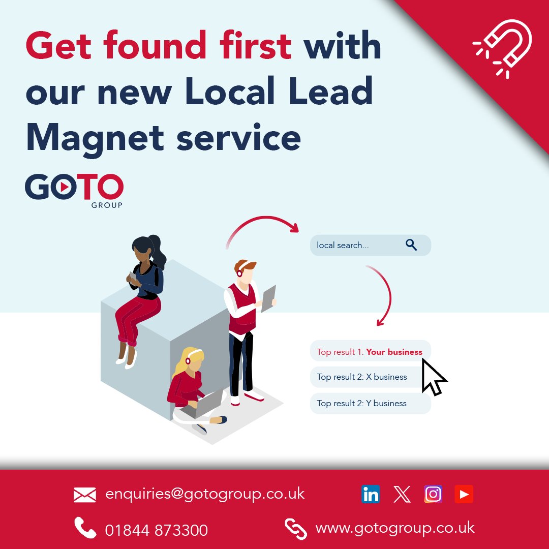 GOTO Group (@goto__group) on Twitter photo 📈 Mortgage Brokers – Get Found First. Win More Clients.
GOTO’s Local Lead Magnet helps mortgage brokers dominate local search, so you’re seen by the people who matter.
Get in touch - enquiries@gotogroup.co.uk
#MortgageMarketing #LocalSEO #GOTOGroup #LocalLeadMagnet 📈 Mortgage Brokers – Get Found First. Win More Clients.
GOTO’s Local Lead Magnet helps mortgage brokers dominate local search, so you’re seen by the people who matter.
Get in touch - enquiries@gotogroup.co.uk
#MortgageMarketing #LocalSEO #GOTOGroup #LocalLeadMagnet