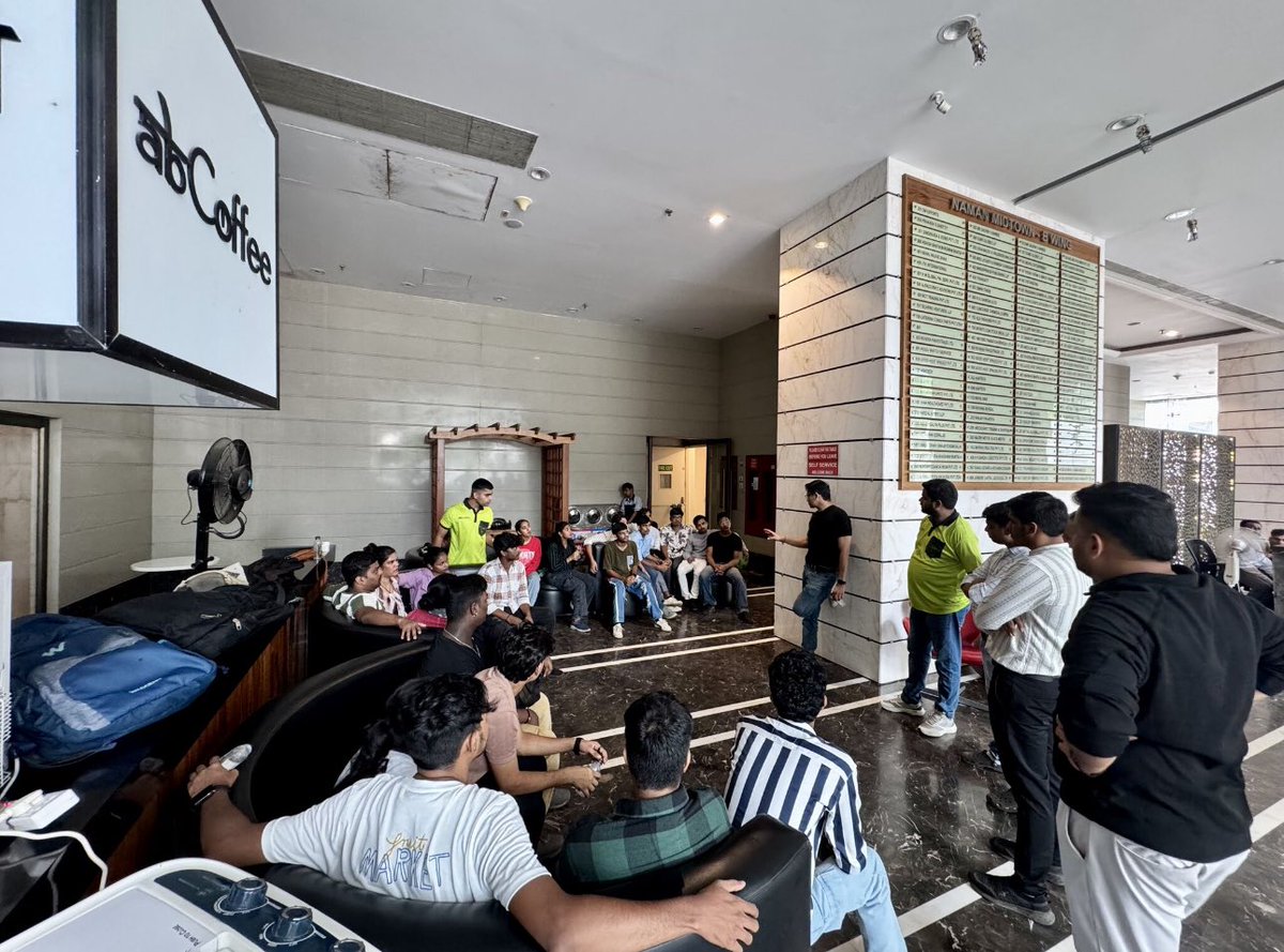 West Mumbai Barista Partners Meet-Up

From early shifts to late brews, these are the people who carry the abcoffee spirit forward every single day. So, we hit pause on the hustle, gathered our partners, and spent a day just being present, sharing stories and smiles😉

#abcoffee