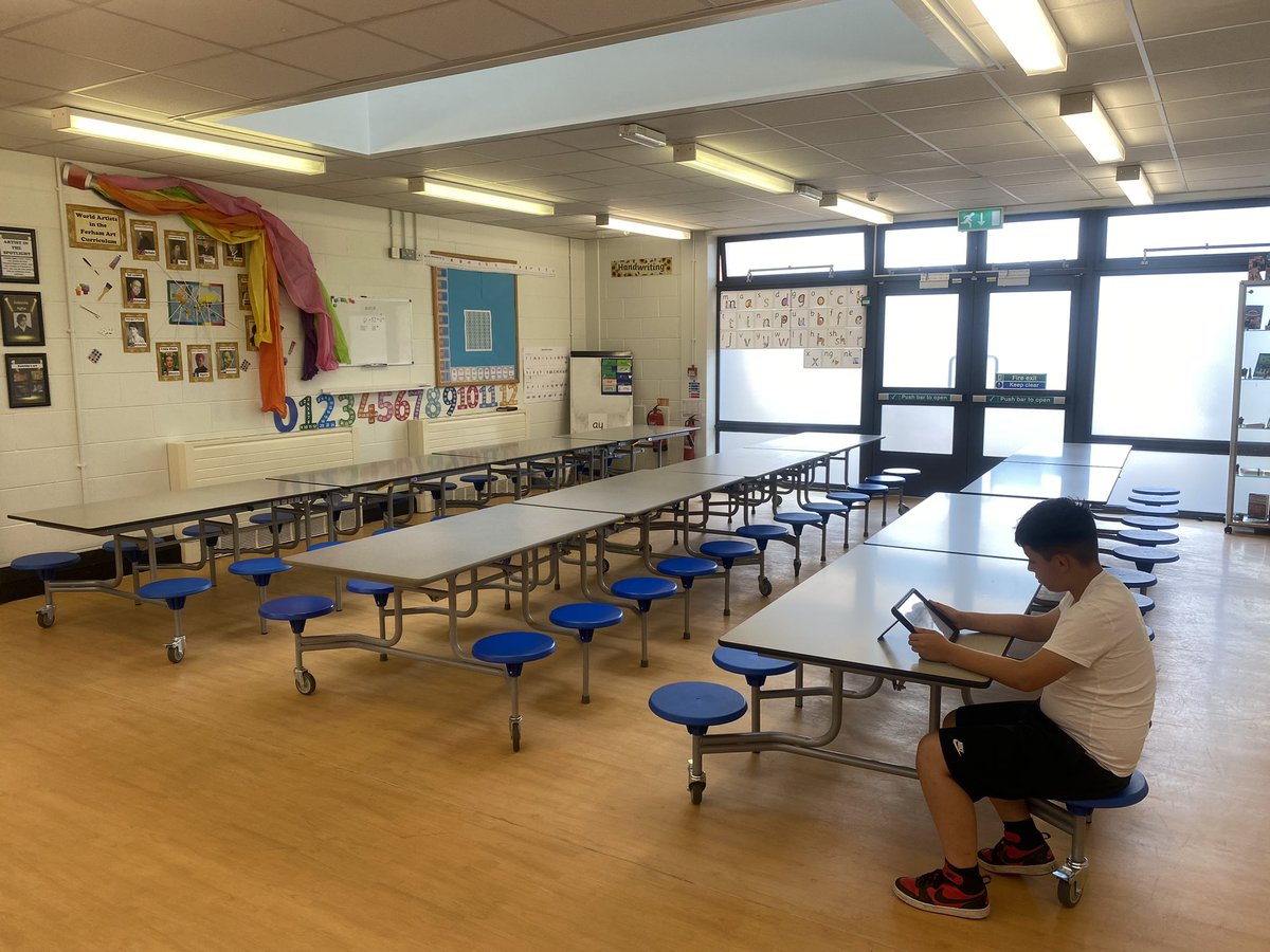 PrimaryFerham's tweet image. New dining room furniture! @jmatschools