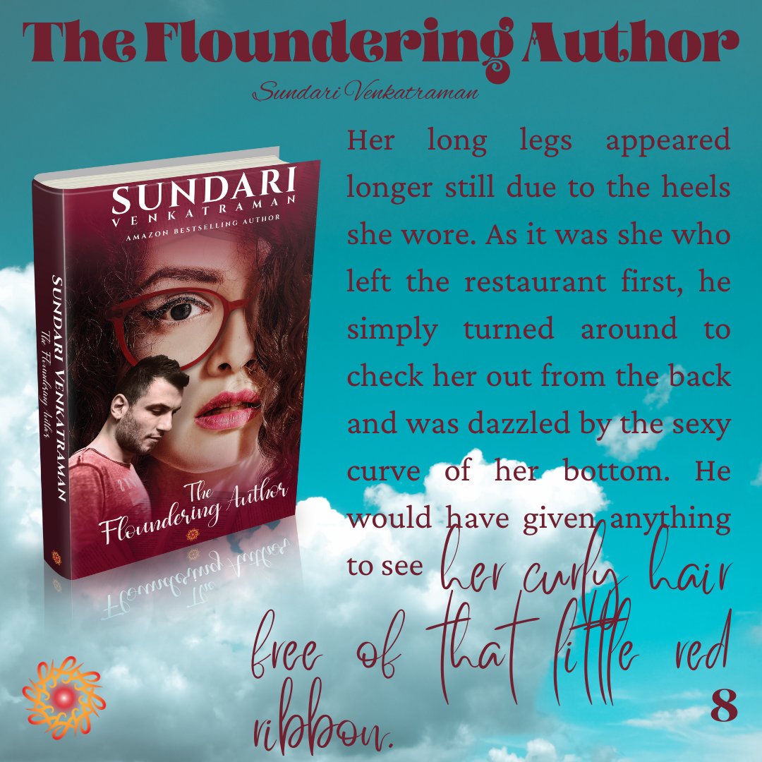 sundarivenkat's tweet image. #TheFlounderingAuthor #SundariVenkatraman #KindleUnlimited #Romance #paperback #audiobooks amazon.com/dp/B09R4L5KDW The commissioning editor of a publishing house in Delhi, Ishika is keen to have Jai’s book as part of Cooper Publishing House’s catalogue, only to find her path…
