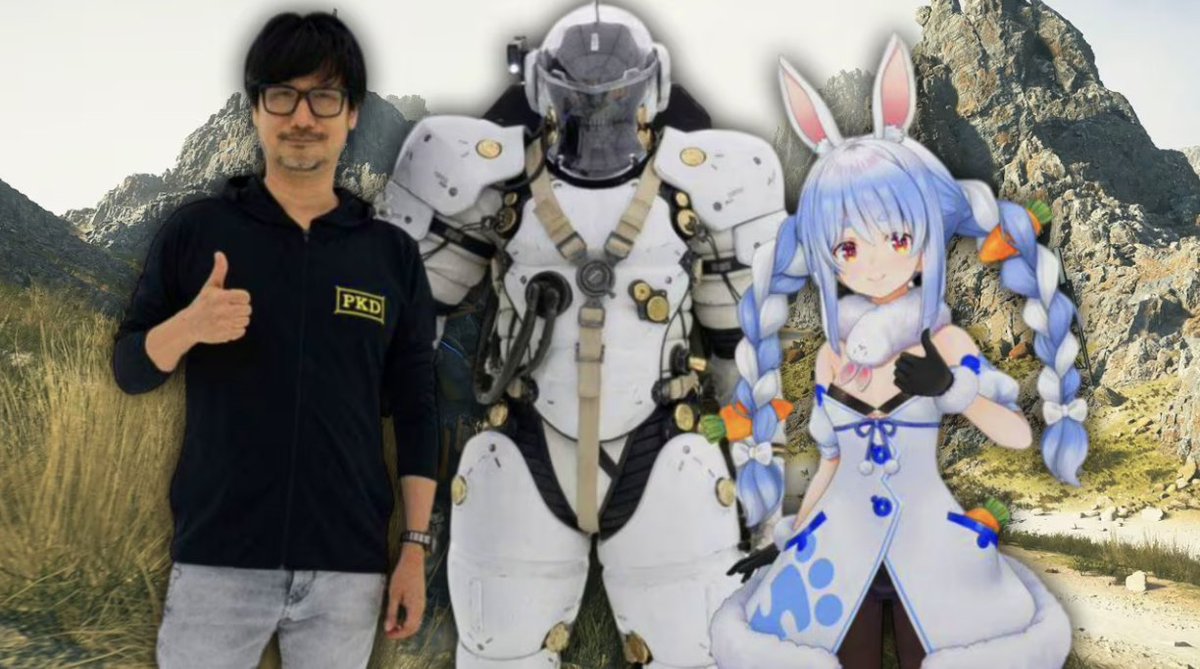 gamaniashopping's tweet image. Pekora出現在《死亡擱淺2》！？
小兔子突襲遊戲界...小島秀夫宣布《Death Stranding 2》會有 Hololive 的 Usada Pekora 客串角色，V 圈再次破次元牆啦～