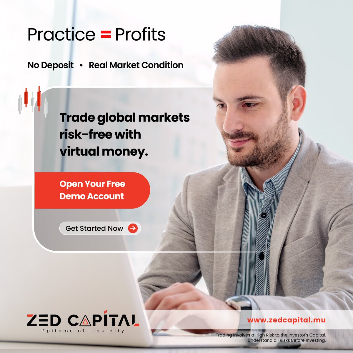 zed_capital's tweet image. 🌍 Explore Global Markets, Risk-Free!
Master trading with Zed Capital free demo account — no deposit, no pressure.
Simulate trades. Sharpen your skills.
📲 Start now: zedcapital.mu
#ZedCapital #DemoTrading #PracticeTrading #ForexTrading #VirtualTrading
