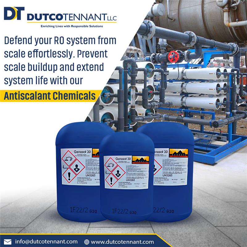 Dutco Tennant LLC (@dutcotennant) on Twitter photo Scaling clogs more than membranes—it drains performance.
Our #Antiscalants keep your RO/NF systems efficient & clean, with Membrane Master® support.
Write to us at 📩 info@dutcotennant.com for specifications.
#MembraneScaling #ROEfficiency #WaterTreatment #DutcoTennantLLC Scaling clogs more than membranes—it drains performance.
Our #Antiscalants keep your RO/NF systems efficient & clean, with Membrane Master® support.
Write to us at 📩 info@dutcotennant.com for specifications.
#MembraneScaling #ROEfficiency #WaterTreatment #DutcoTennantLLC
