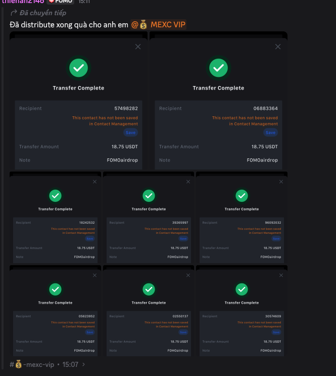 FOMO_airdrop's tweet photo. Đã distribute pool thưởng, ai còn chưa vào nhóm discord để nhận quyền lợi đặc biệt, vừa có kèo, vừa có airdrop liên miên thì để lại cmt nhé https://t.co/8WovAnwSQY