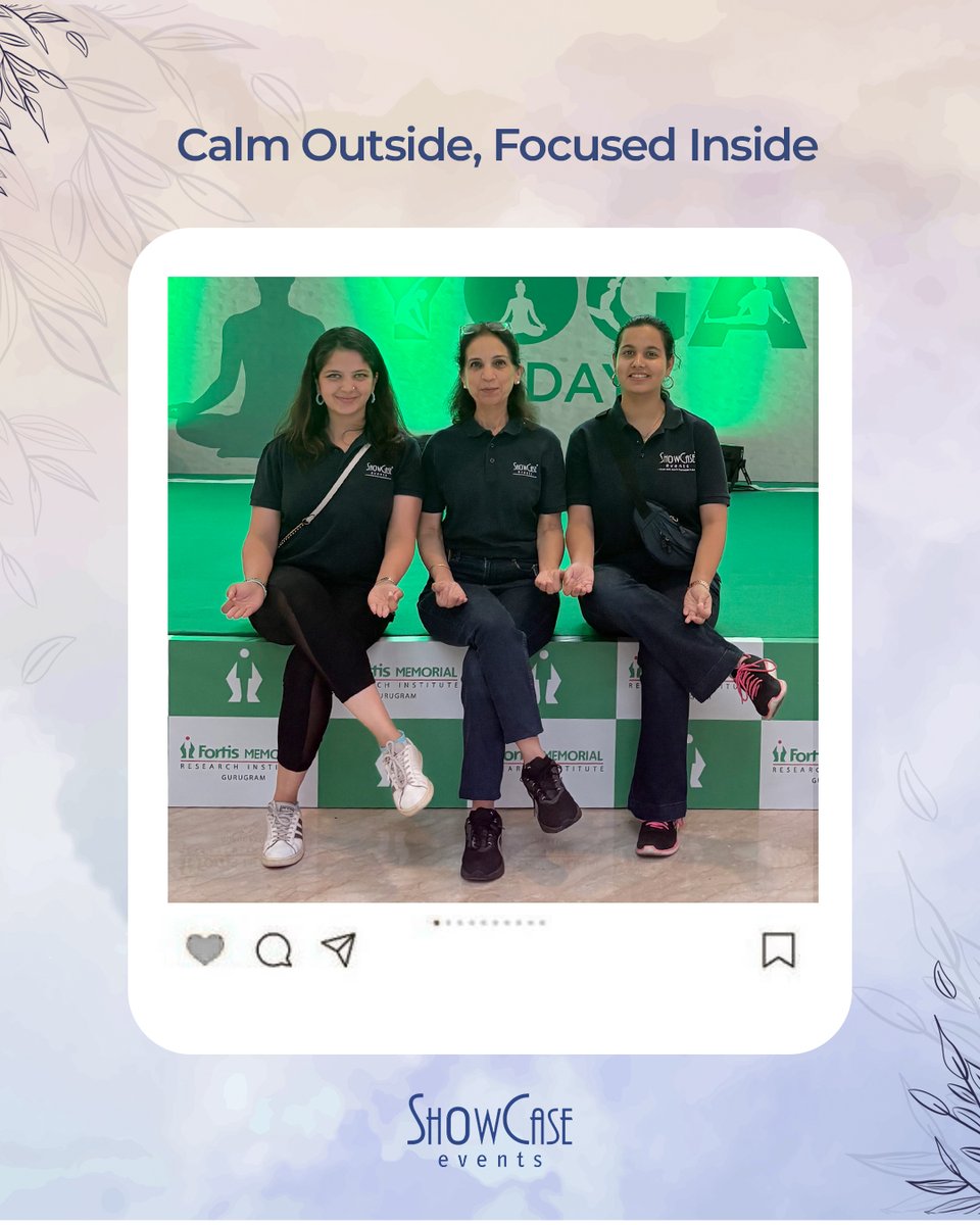 ShowCase Events (@events_showcase) on Twitter photo We moved with calm, worked with focus, and stood strong together.
Because at the heart of every balanced moment is a team thatās aligned within.
#ShowCaseEvents #EventsThatInspire #YogaDay #EventPlanningIndia #OnlyAtShowCase #curations #ShowCaseTeam
<a href="/Nannisingh4/">Nanni singh</a> <a href="/I_Rajshree/">Rajshree Agarwal</a> We moved with calm, worked with focus, and stood strong together.
Because at the heart of every balanced moment is a team thatās aligned within.
#ShowCaseEvents #EventsThatInspire #YogaDay #EventPlanningIndia #OnlyAtShowCase #curations #ShowCaseTeam
<a href="/Nannisingh4/">Nanni singh</a> <a href="/I_Rajshree/">Rajshree Agarwal</a>