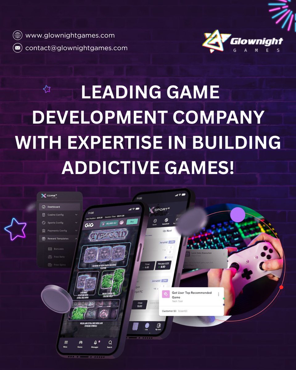 GlowNightGames's tweet image. 🎮 𝐖𝐚𝐧𝐭 𝐭𝐨 𝐭𝐮𝐫𝐧 𝐲𝐨𝐮𝐫 𝐠𝐚𝐦𝐞 𝐢𝐝𝐞𝐚 𝐢𝐧𝐭𝐨 𝐭𝐡𝐞 𝐧𝐞𝐱𝐭 𝐛𝐢𝐠 𝐡𝐢𝐭?

At Glownight Games, we build games that keep players coming back for more! 💥📱🎯

🌐 glownightgames.com

#gameappdevelopment #mobilegames #glownightgames #knightcoders