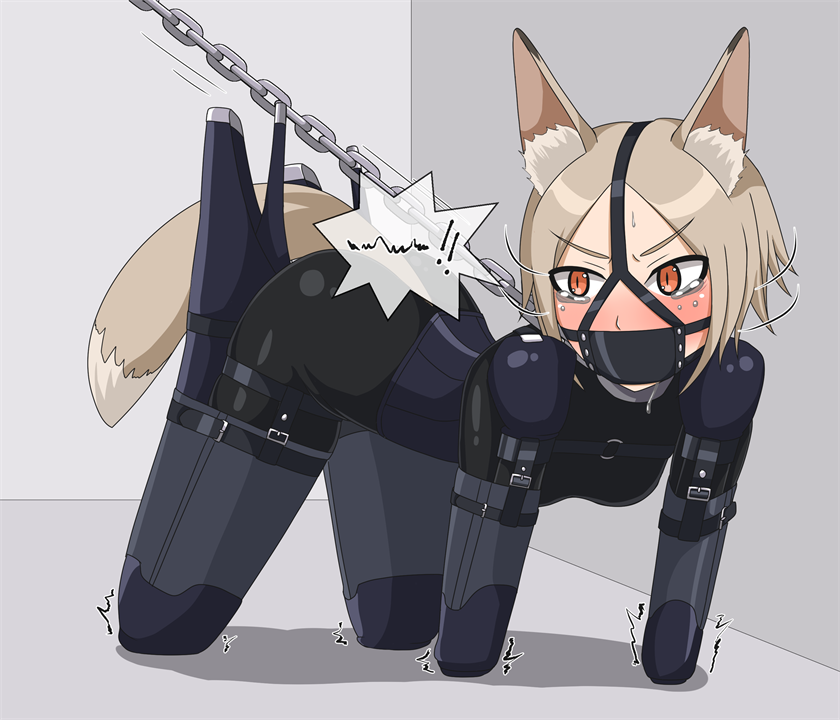 ヒトイヌ(きつね)