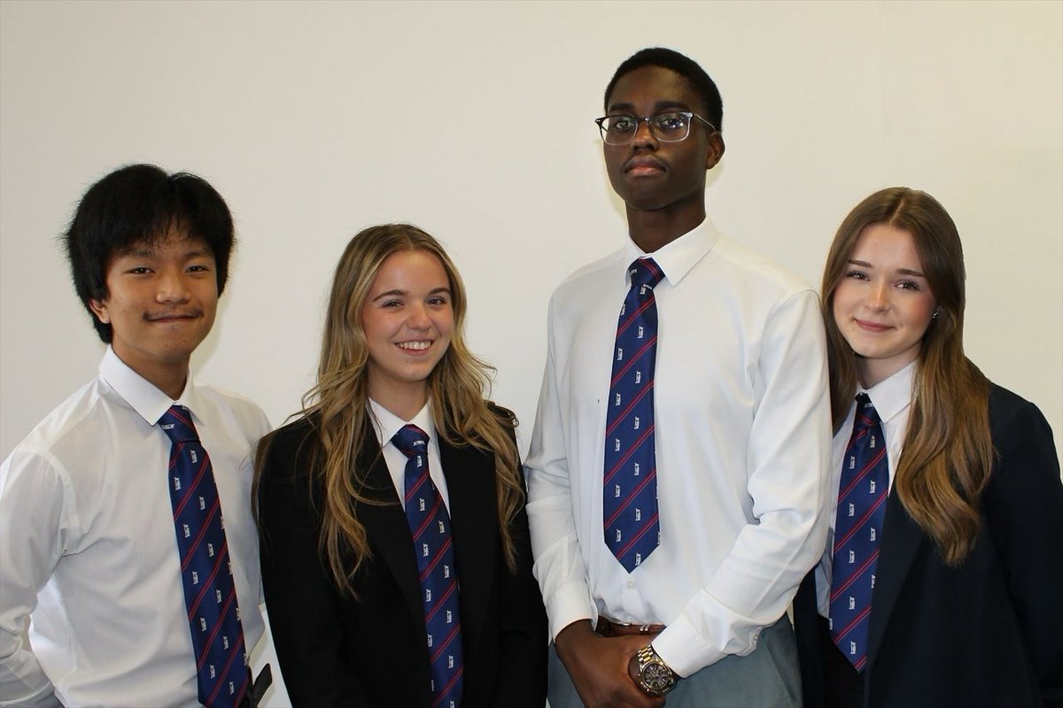 officialhallx's tweet image. I’d like to officially introduce this year’s student leadership. This week our head boy and girl and deputy head boy and girl were presented with their student leadership ties by our head Mr Swain. We are looking forward to everything they are going to d… hallx.me/rutWO