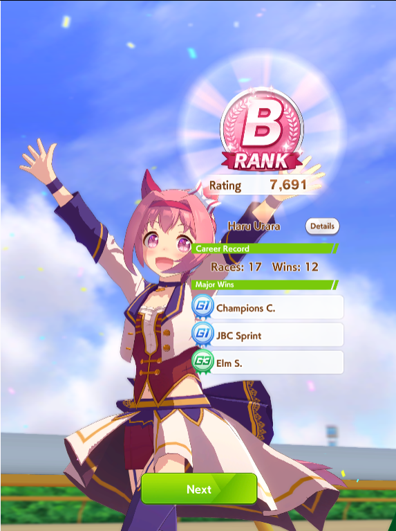 SHE ONLY NEEDS ONE SHOT BABY
FIRST TRY