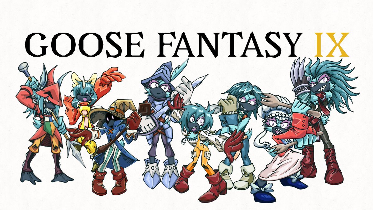 Helgoose_Comix's tweet image. Happy 25th anniversary #FinalFantasyIX