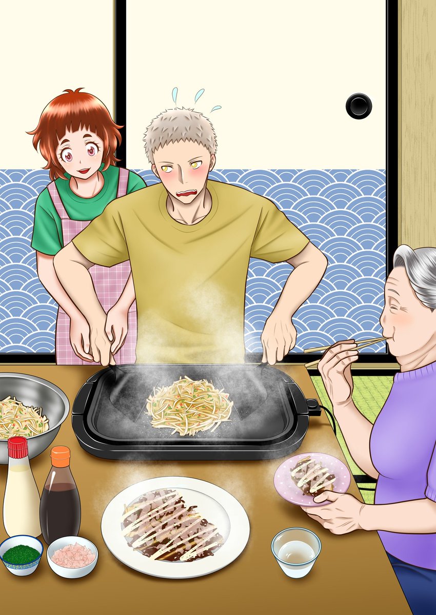 告知です‼️
6月30日に発売された『みんなの食卓』にて【ときめきレシピ〜もやし焼き】掲載されてます‼️今号は久しぶりに裏表紙も描いてます✨
2人の男性にプロポーズされた美幸ちゃん。お話はいよいよ佳境に……
そして残すはあと2話❗
どうか最後までお付き合いくださいね‼️‼️