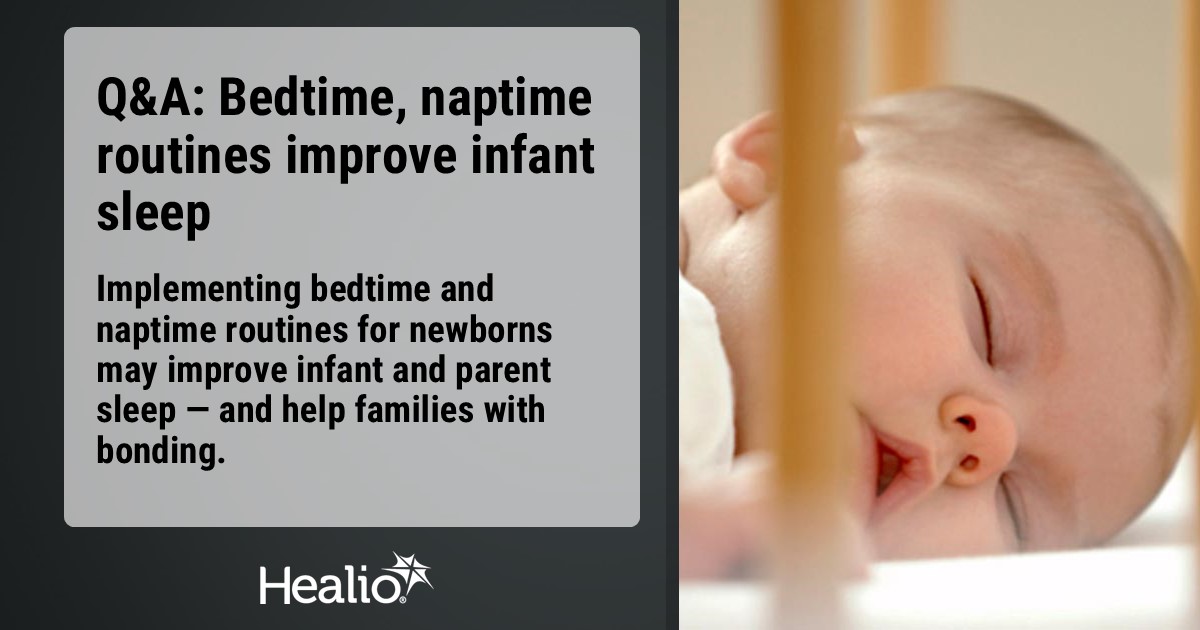 IDinChildren's tweet image. Some common activities for infant #bedtimeroutines include:
• Bath
• Feeding
• Cuddling
• Quiet time
Learn more about the benefits of bedtime routines 👇
healio.com/news/pediatric…
#pediatrics #sleephealth