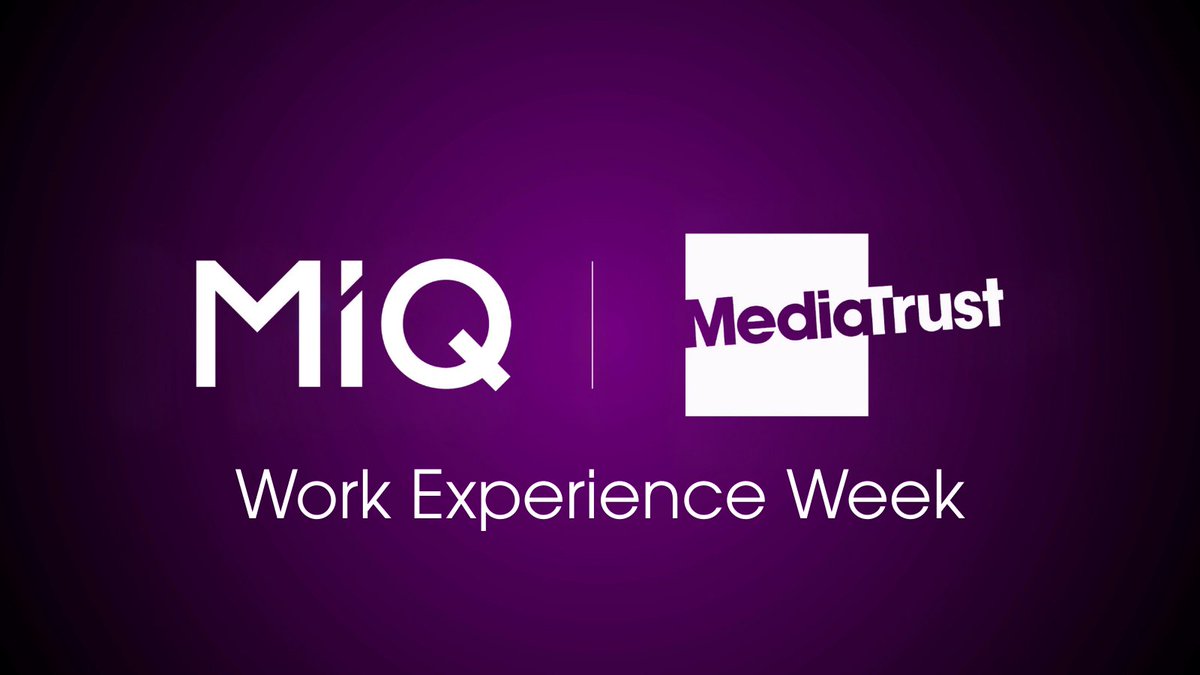 Media Trust (@media_trust) on Twitter photo There's just ONE WEEK left to apply for our Work Experience Week with <a href="/wearemiq/">MiQ Digital</a> 📢
If you’re aged 16-18, based in/around London, and want to get real insight into advertising - you don't want to miss this opportunity!
Applications close next Monday:
mediatrust.org/youth-programm… There's just ONE WEEK left to apply for our Work Experience Week with <a href="/wearemiq/">MiQ Digital</a> 📢
If you’re aged 16-18, based in/around London, and want to get real insight into advertising - you don't want to miss this opportunity!
Applications close next Monday:
mediatrust.org/youth-programm…