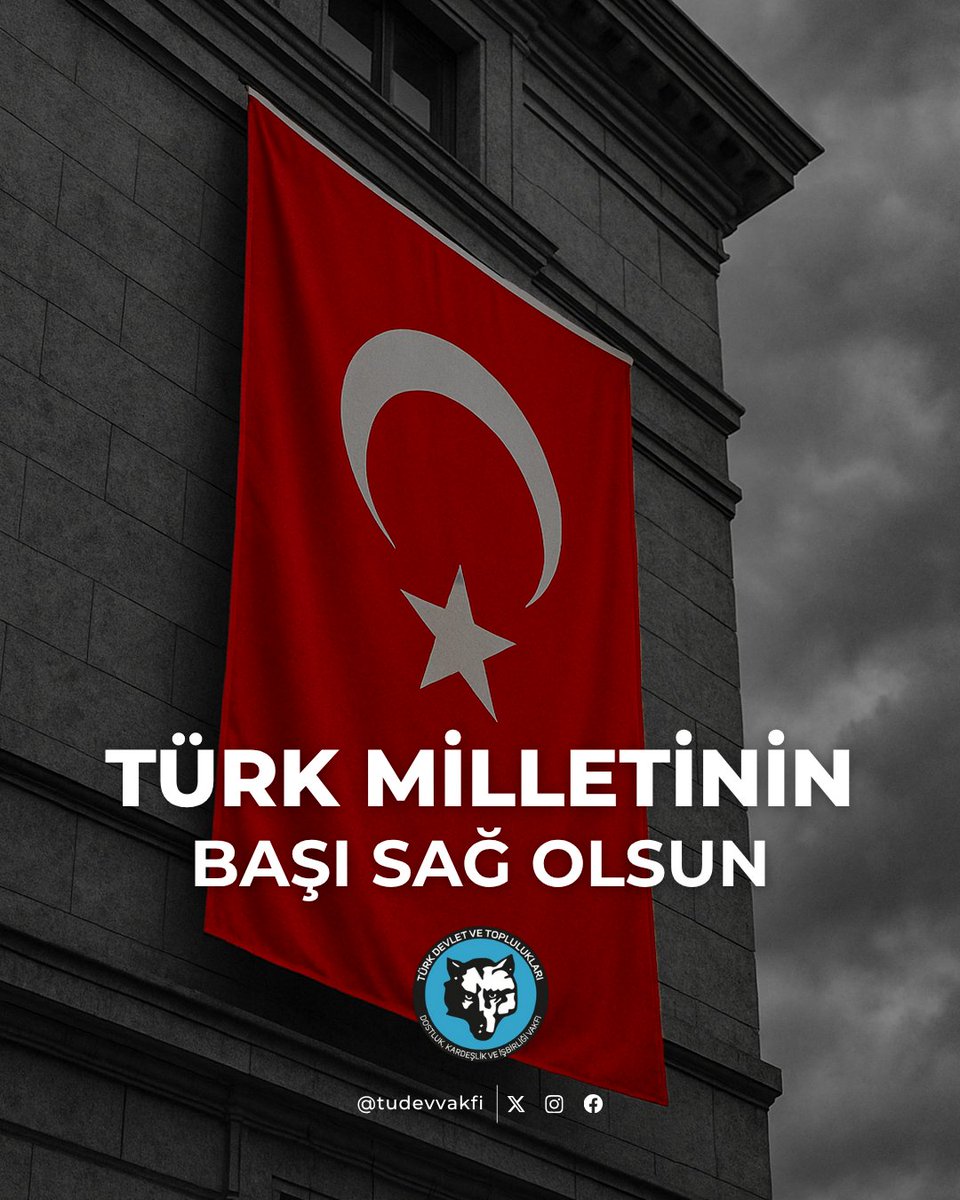 Yüce Türk Milletinin başı sağ olsun.