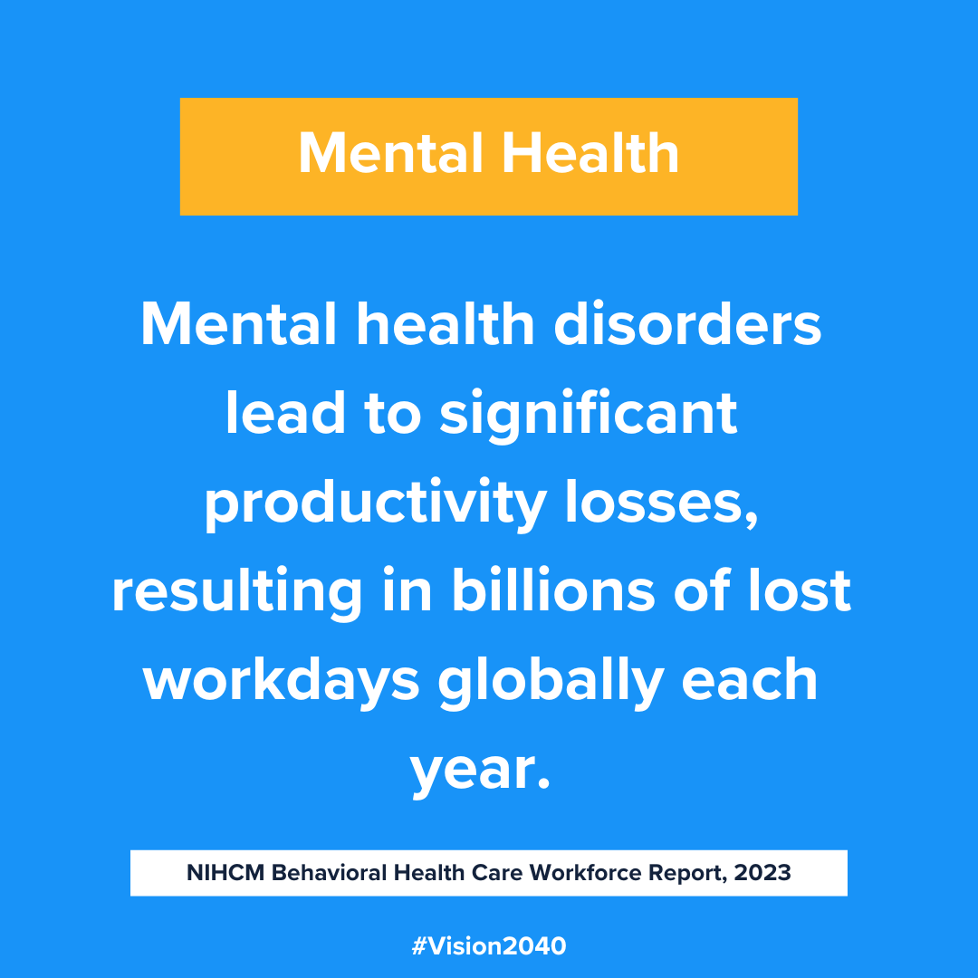 Julius Kizito Munnakyalo (@juliuskizito10) on Twitter photo Every year, mental health disorders lead to billions of lost workdays.
<a href="/WHO/">World Health Organization (WHO)</a> says globally, around 12 billion working days are lost annually due to depression &anxiety, which translates to a staggering economic loss of about US$1 trillion annually. Let's invest in mental health. Every year, mental health disorders lead to billions of lost workdays.
<a href="/WHO/">World Health Organization (WHO)</a> says globally, around 12 billion working days are lost annually due to depression &anxiety, which translates to a staggering economic loss of about US$1 trillion annually. Let's invest in mental health.