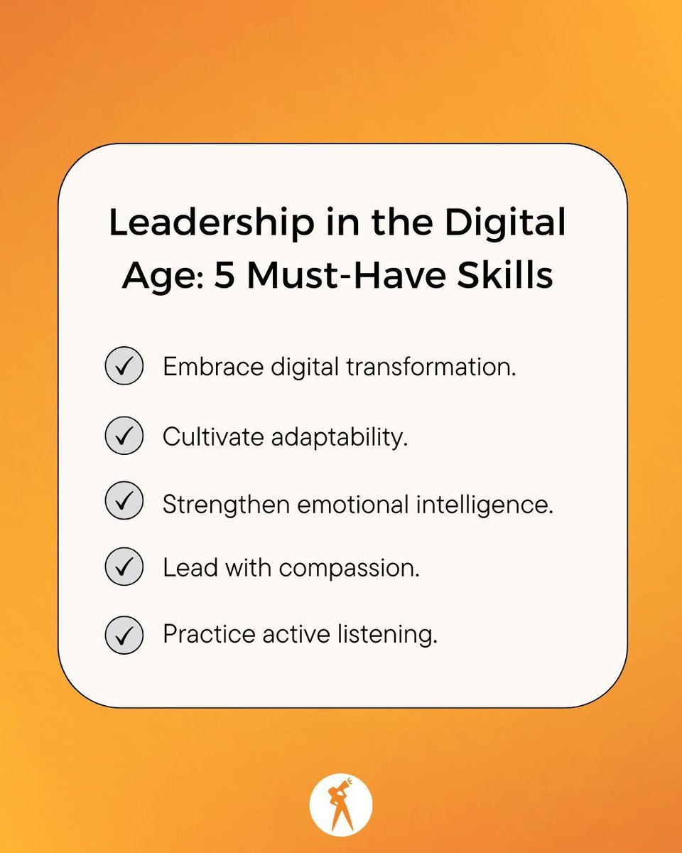 Want to stay ahead as a leader in today’s fast-changing world? Start with these 5 simple but powerful habits. 

#LeadershipTips #DigitalLeadership #CareerGrowth #FutureReady #LeadershipHabits #SuccessMindset #ProfessionalDevelopment #ModernLeader