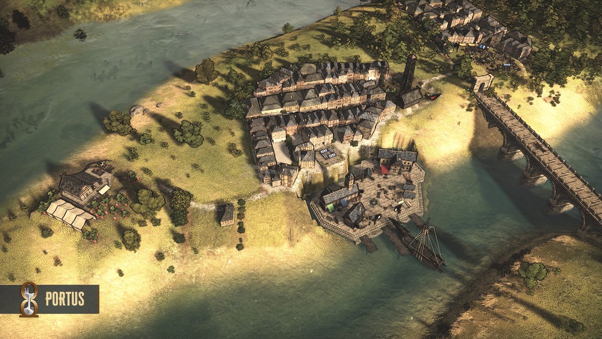 🌊 A fresh sea breeze for your city!
With the Portus, your city opens up to the world. ⚓🏝️
This building evolves through the ages, adapting to your city’s ambitions.

Play #Memoriapolis : store.steampowered.com/app/2228280/ME…

#citybuilder #foryou