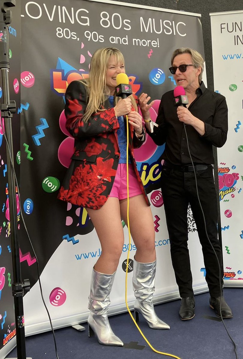 Helen Barnes (@loving80smusic) on Twitter photo Fab to chat to this lovely pair yesterday, at <a href="/TheBritFestUK/">The Brit Fest</a> #johnnyhatesjazz and INCREDIBLE that <a href="/ClarkDatchler/">CLARK DATCHLER - JHJ</a> agreed to letting me wear that awesome jacket of his… you made my day, Clark!! 😂❤️
Interview and clips from their set to be posted this week.
#thebritfest Fab to chat to this lovely pair yesterday, at <a href="/TheBritFestUK/">The Brit Fest</a> #johnnyhatesjazz and INCREDIBLE that <a href="/ClarkDatchler/">CLARK DATCHLER - JHJ</a> agreed to letting me wear that awesome jacket of his… you made my day, Clark!! 😂❤️
Interview and clips from their set to be posted this week.
#thebritfest