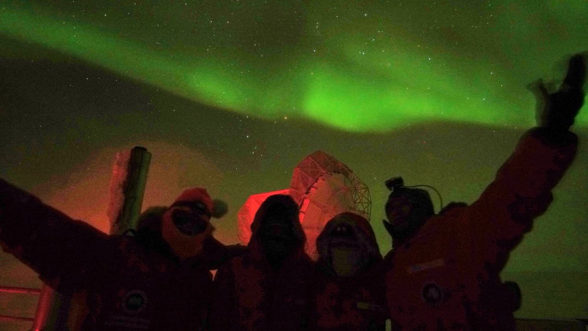 South Pole Telescope (@sptelescope) on Twitter photo The SPT winterovers recently hosted an open house and tour of the telescope. Since SPT is 1-km from station, many winterovers don't make it out often, so it's nice to have open houses to help learn about the science they are supporting! Pic by Kevin Leung <a href="/NSF/">U.S. National Science Foundation</a> <a href="/doescience/">DOE Office of Science</a> The SPT winterovers recently hosted an open house and tour of the telescope. Since SPT is 1-km from station, many winterovers don't make it out often, so it's nice to have open houses to help learn about the science they are supporting! Pic by Kevin Leung <a href="/NSF/">U.S. National Science Foundation</a> <a href="/doescience/">DOE Office of Science</a>