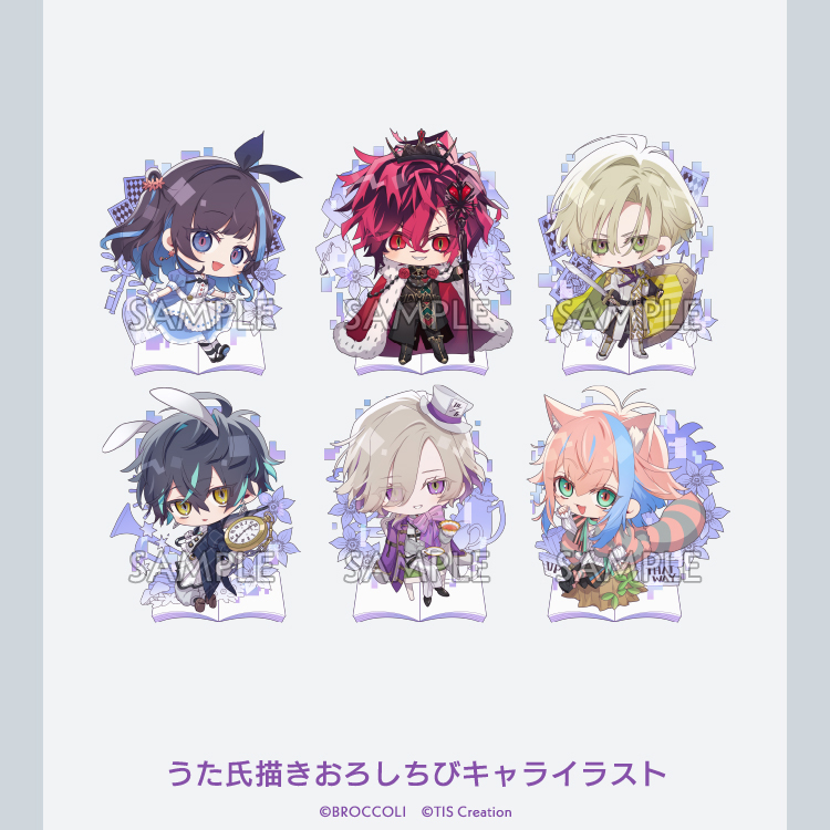 unlogical_jp's tweet image. ◤ UN:LOGICAL ◢
店舗別購入特典🖼️描きおろしイラスト紹介❼
✧アリスNET
ちびキャラ「環無/雅火/戒/藍/奏壱/ユーリ」
イラストレーター:うた
▶️licobits-game.com/unlogical/prod…
#アンロジカル