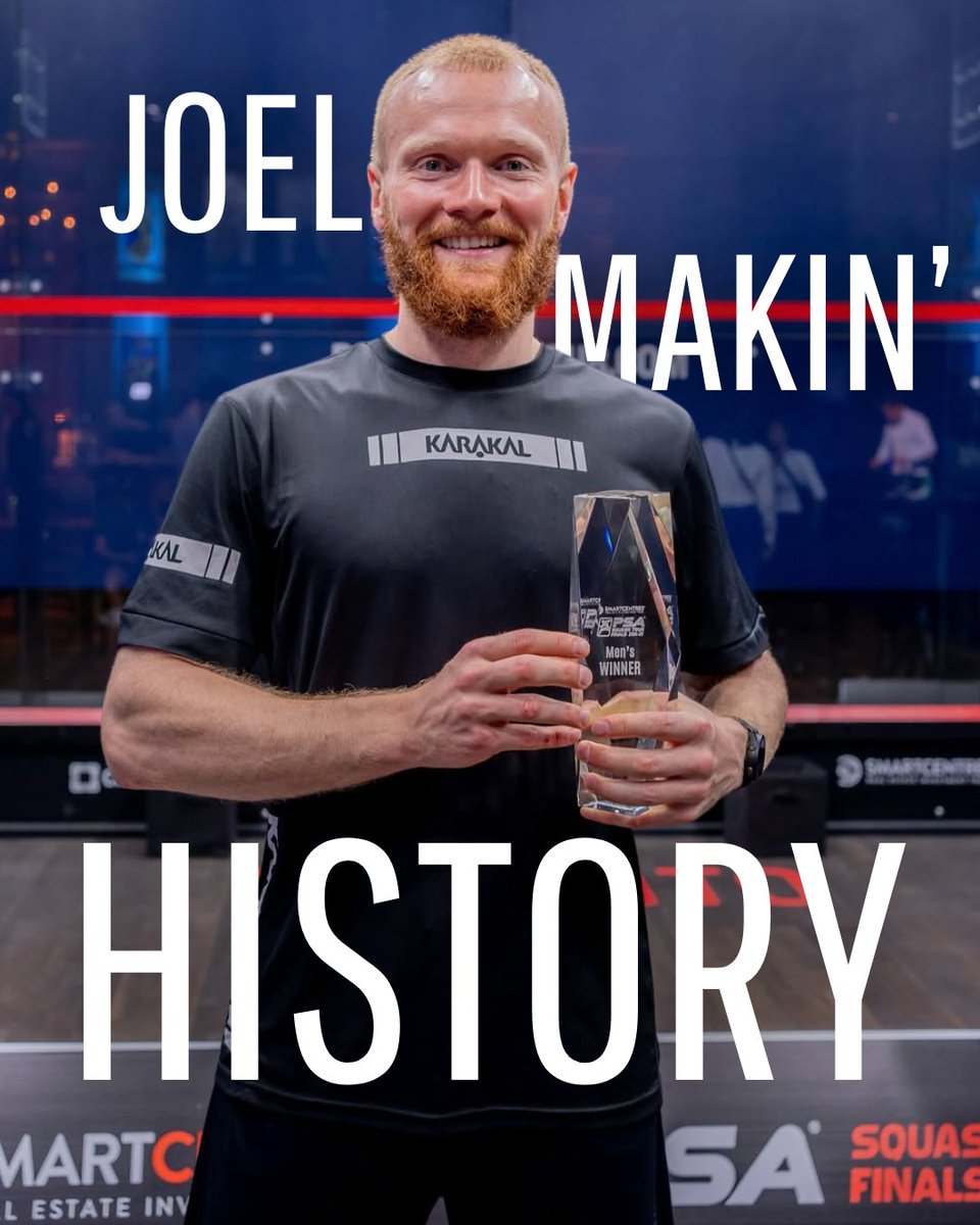 A huge congratulations to our pro member Joel Makin - the first Welsh player ever to win the PSA Squash Tour Finals! What an incredible achievement! 👏🏆

Come and celebrate with us on Saturday 12th July, 2–6pm in the bar! 🍻

Book here 👉️ myedgbastonpriory.com/pages/event/ev…