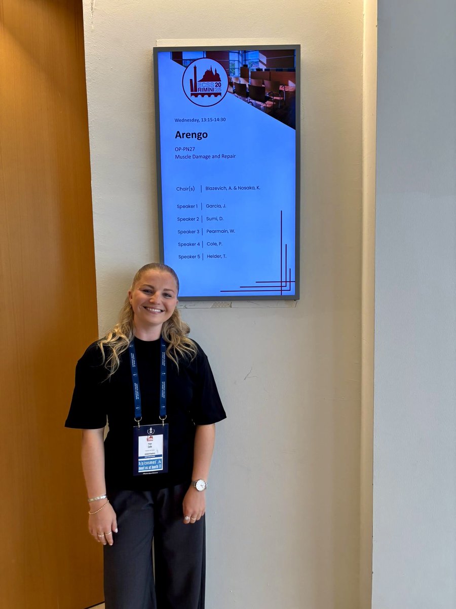 paigecole44's tweet image. Had an amazing time in Rimini @E_C_S_S presenting data from my PhD! Great to catch up with friends and support fellow PGRs sharing their brilliant work 🇮🇹🧠
