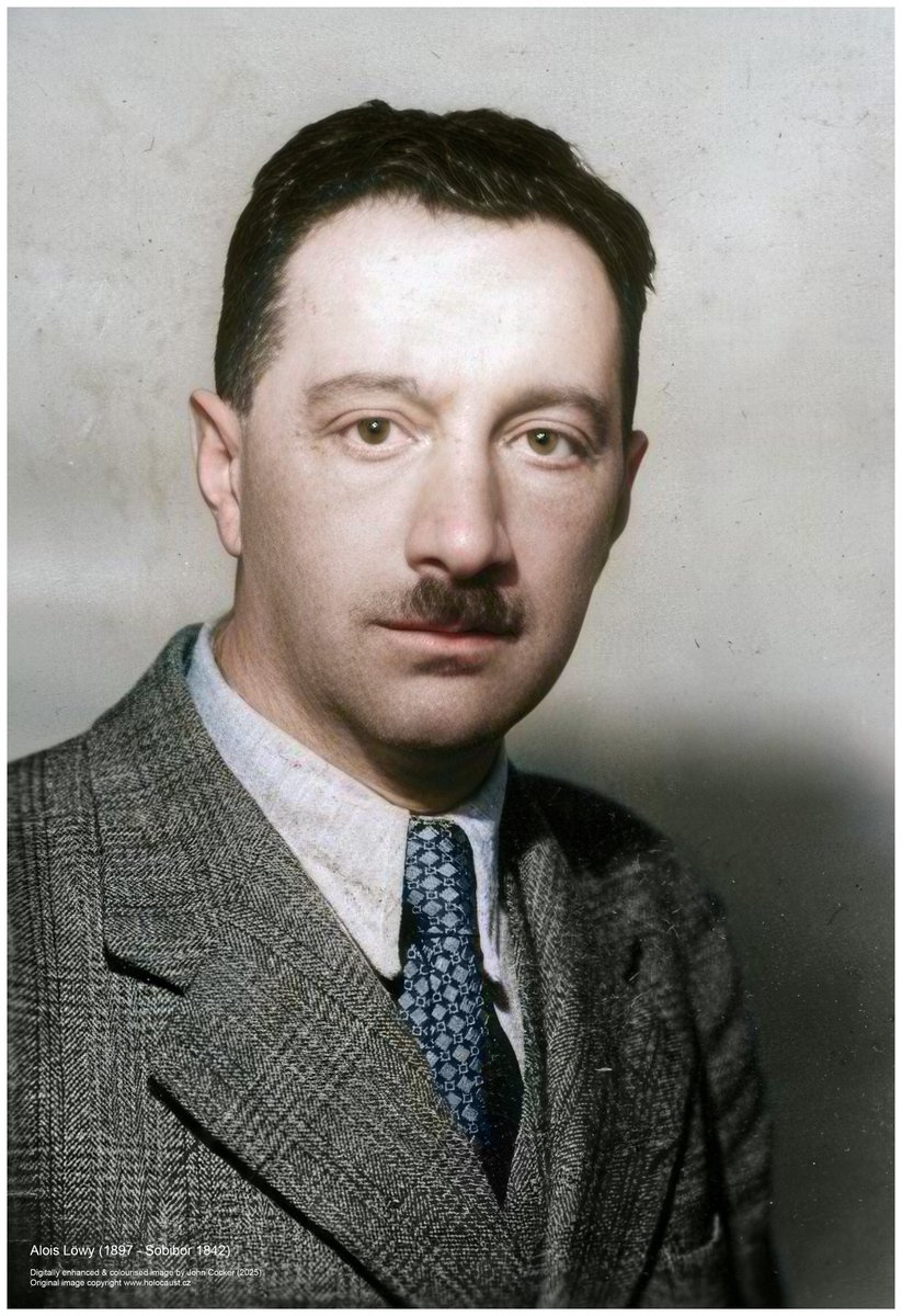 On this day in 1897, a Czech Jewish man was born. On the 7 May 1942 he was deported to Theresienstadt and on the 9 May 1942 to Sobibór. He perished in Majdanek concentration camp on the 8 Aug 1942. His name was Alois Löwy

Please support <a href="/Sticht_Sobibor/">Sobibor Foundation - Stichting Sobibor</a>