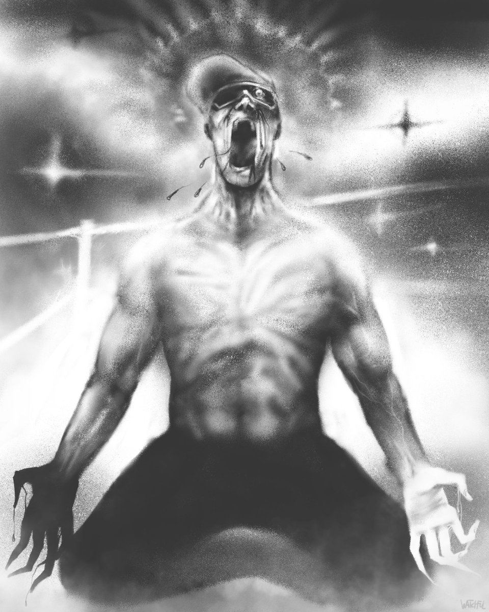 Do you know any good scary stories to tell in the dark, bro?

📸 <a href="/watchfulart/">Watchful's Watcher</a> on IG