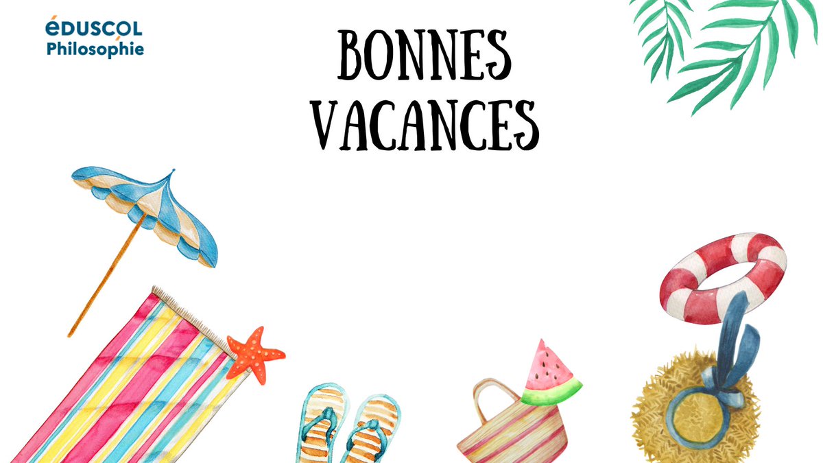 📷 <a href="/eduscol_philo/">éduscol Philosophie</a> souhaite d'excellentes  vacances scolaires aux métropolitains 🏕️

✅A consulter tout l’été 

👉Ressources philosophiques  eduscol.education.fr/2320/philosoph…

👉Scenarios pédagogiques edubase.eduscol.education.fr/recherche?q=&d…

👉Circulaire de rentrée 2025 education.gouv.fr/bo/2025/Hebdo2…