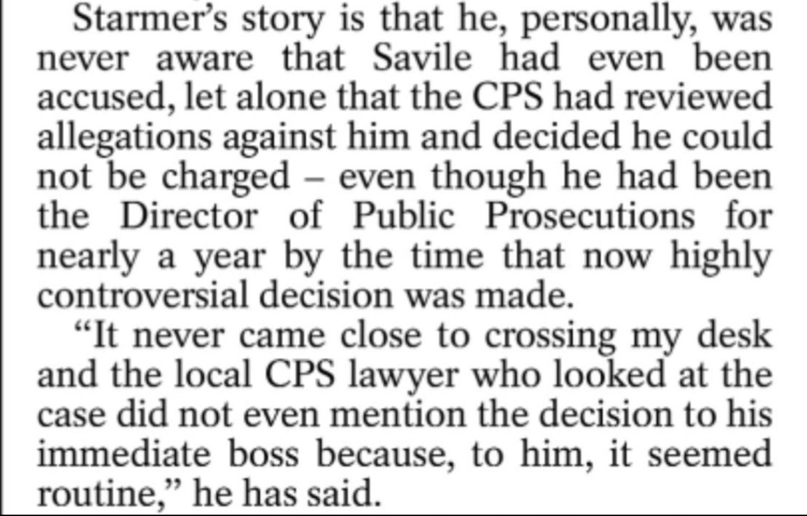 Dame Alun Roberts (@ciabaudo) on Twitter photo Don't you get it yet?
Andrew's mummy paid millions to a woman he never knew and never had sex with.
Ghislaine Maxwell is doing time for pimping out girls to clients on a list that never existed.
<a href="/Keir_Starmer/">Keir Starmer</a> was too busy counting paperclips as DPP to know about Jimmy Savile. Don't you get it yet?
Andrew's mummy paid millions to a woman he never knew and never had sex with.
Ghislaine Maxwell is doing time for pimping out girls to clients on a list that never existed.
<a href="/Keir_Starmer/">Keir Starmer</a> was too busy counting paperclips as DPP to know about Jimmy Savile.