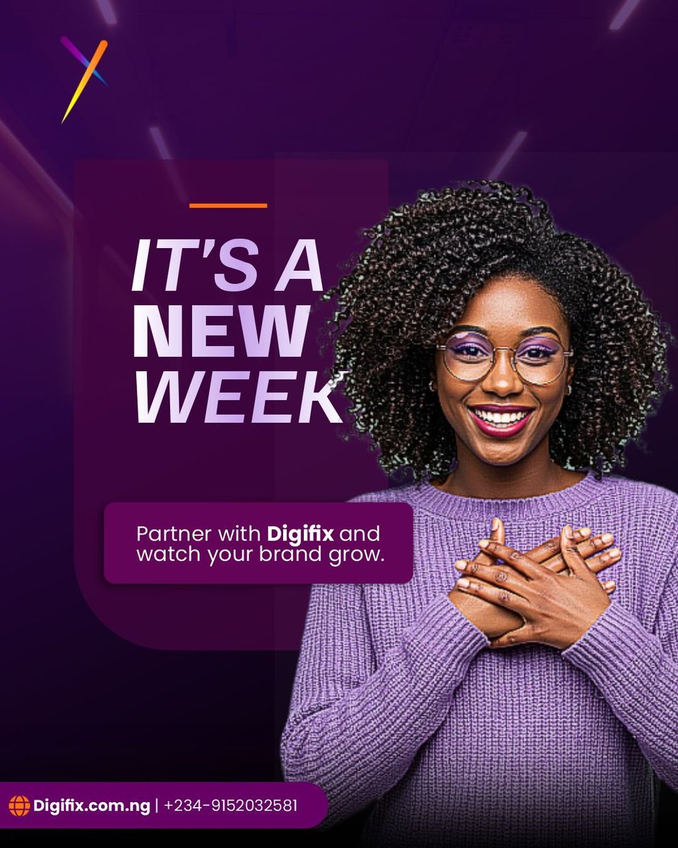 Digifixng's tweet photo. Happy New Week! https://t.co/AGtawuLnUw