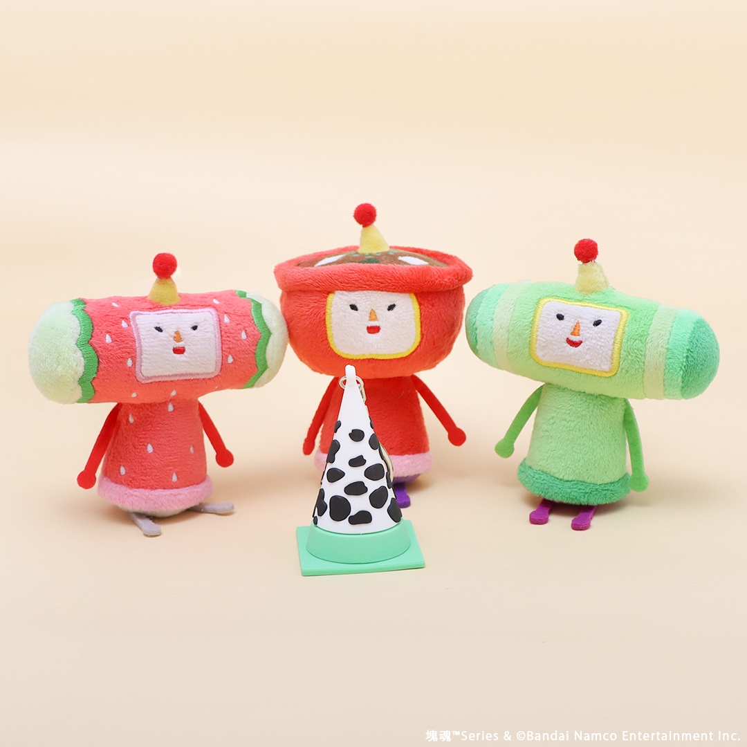 塊魂】 「塊魂」ファンにはおなじみ、モーモーコーンの立体ラバー