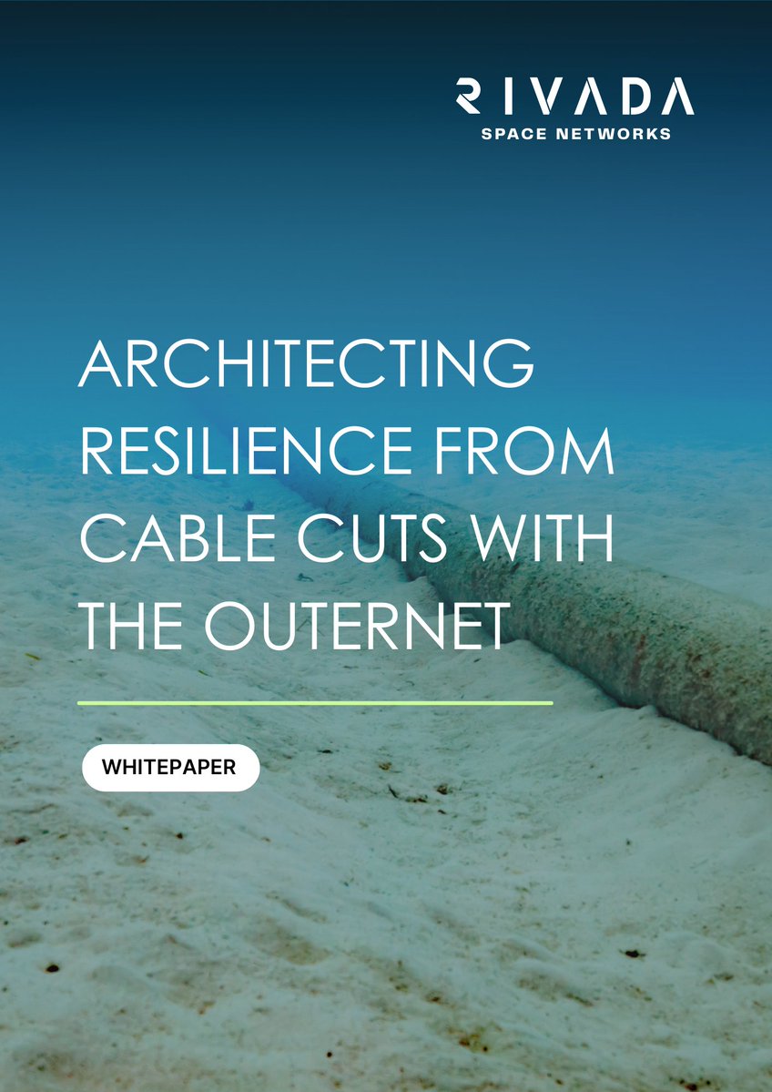 rivadaspace's tweet image. There are over 1.5 million kilometers of subsea cables connecting the world's internet and increased sabotage of these cables highlights the need for network resiliency.
Rivada’s #Outernet provides a robust solution for enterprises and governments who require certainty for their…