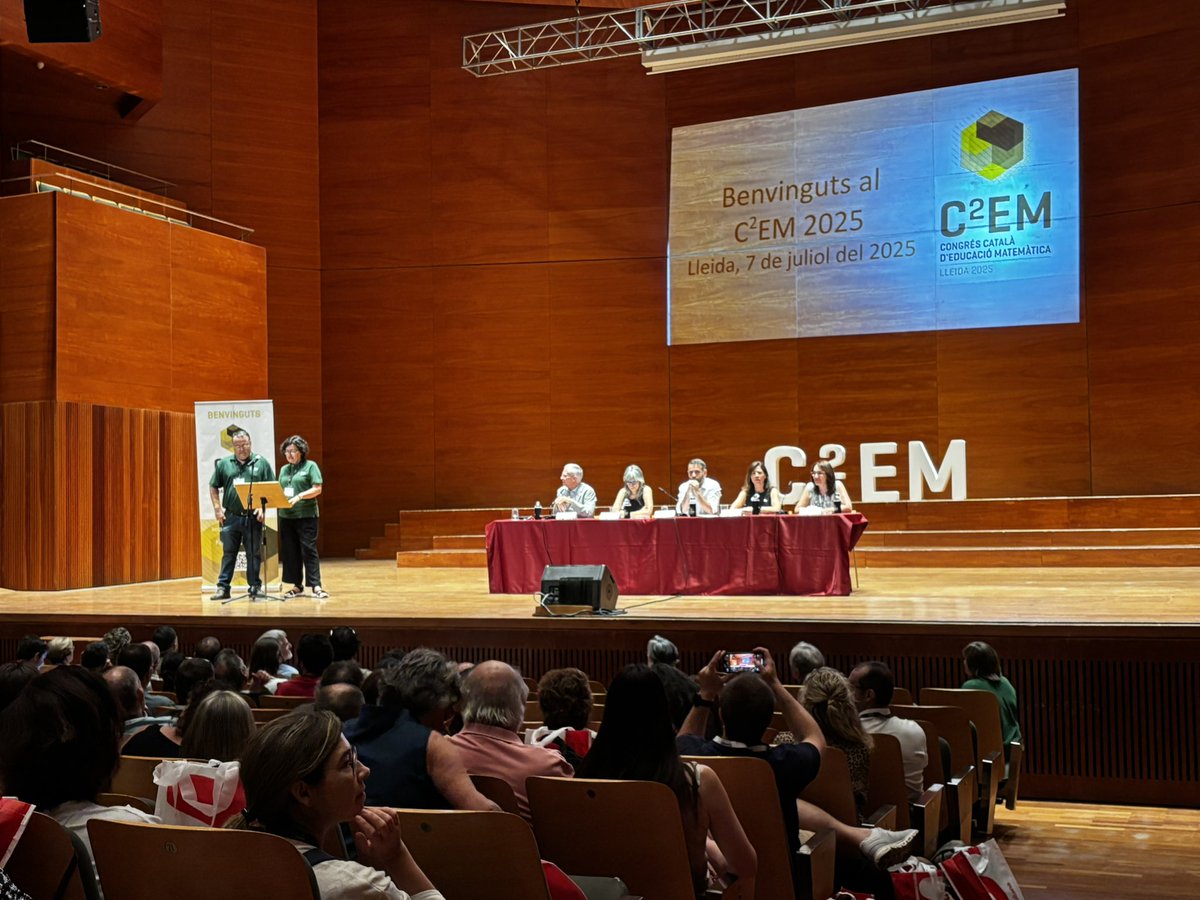 Ja comença el <a href="/C2EM2025/">C2EM</a>! Quines ganes de seguir aprenent al teu costat, Judit! 🫶🏽
Per tornar fins el c2em2050, com a mínim!

#c2em2025