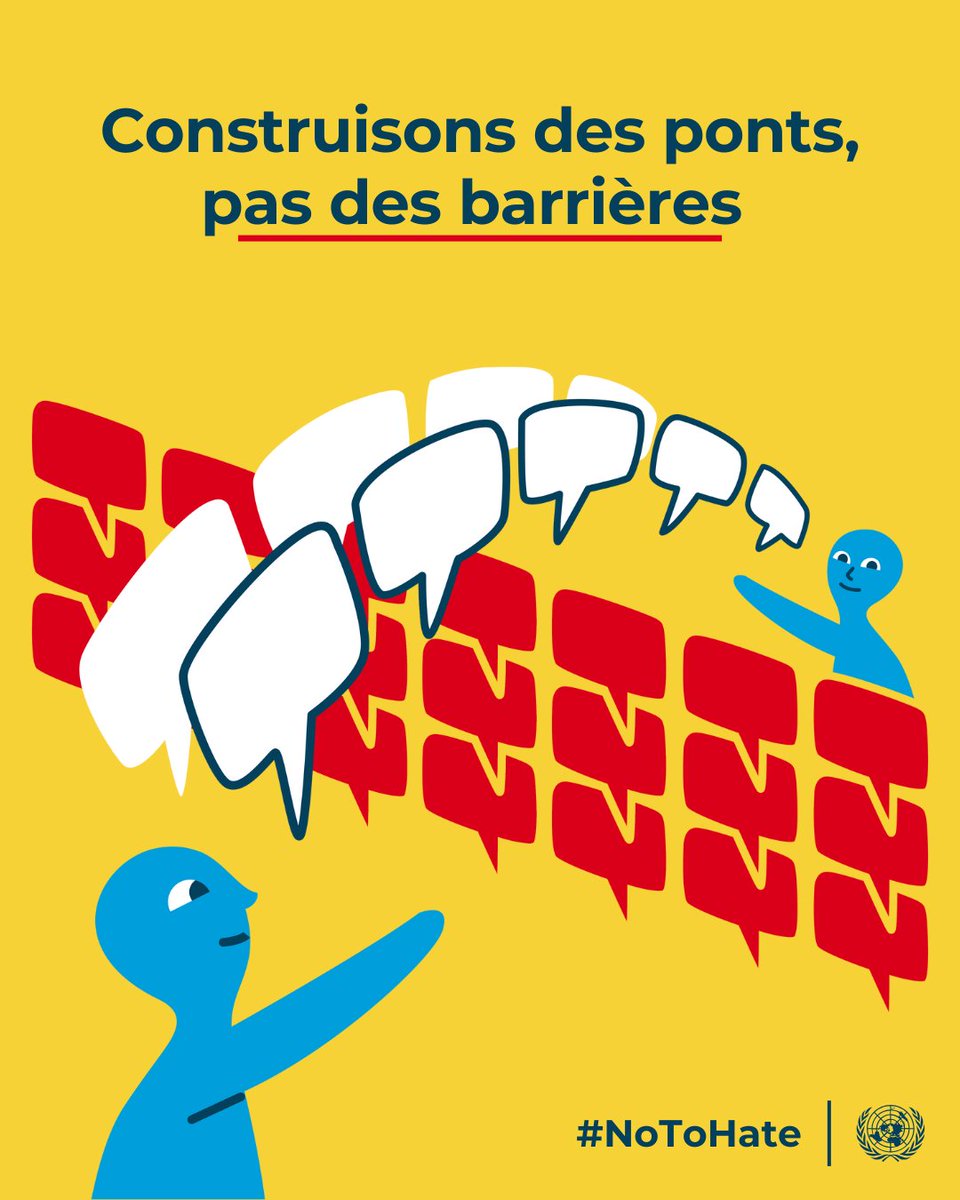 UN_Togo's tweet image. Les discours de #haine en ligne et la désinformation nuisent réellement, ils ne restent pas que sur Internet. Faisons de la prévention par l&apos;éducation aux médias et à l’information pour contrer les pratiques sociales néfastes.

👉🏾 un.org/fr/hate-speech…

#NoToHate #ODD16
